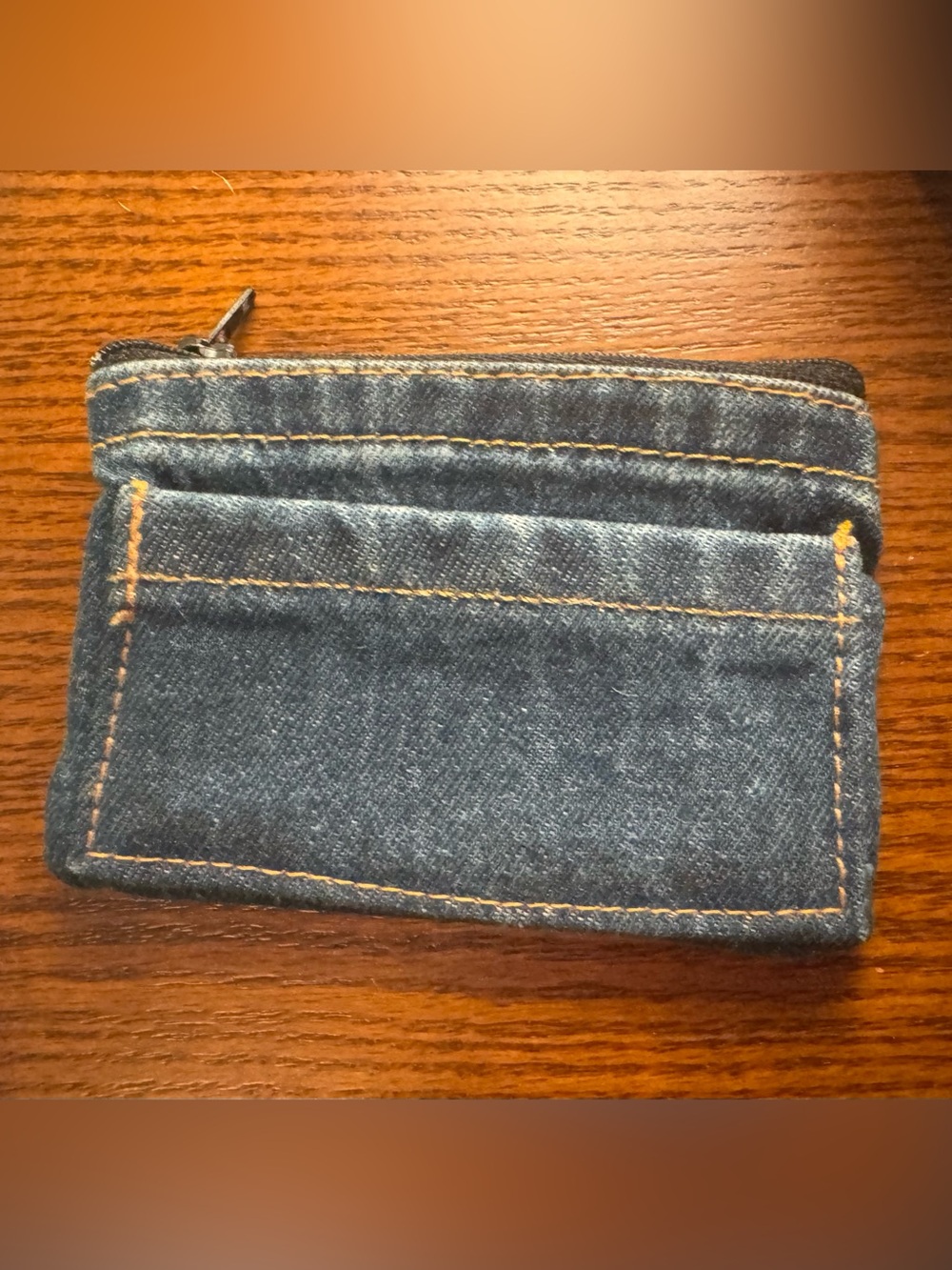 Blue Denim coin purse